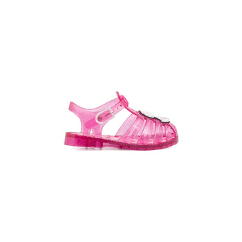 Sandali fucsia da bambina con logo Snoopy, Scarpe Bambini, SKU p432000195, Immagine 0